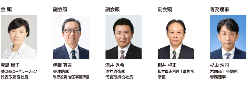 正副会頭名簿