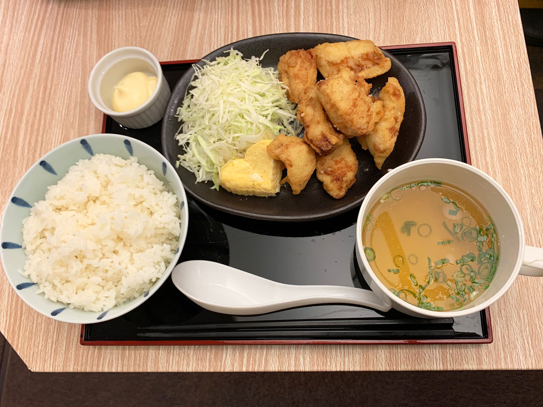とり天弁当